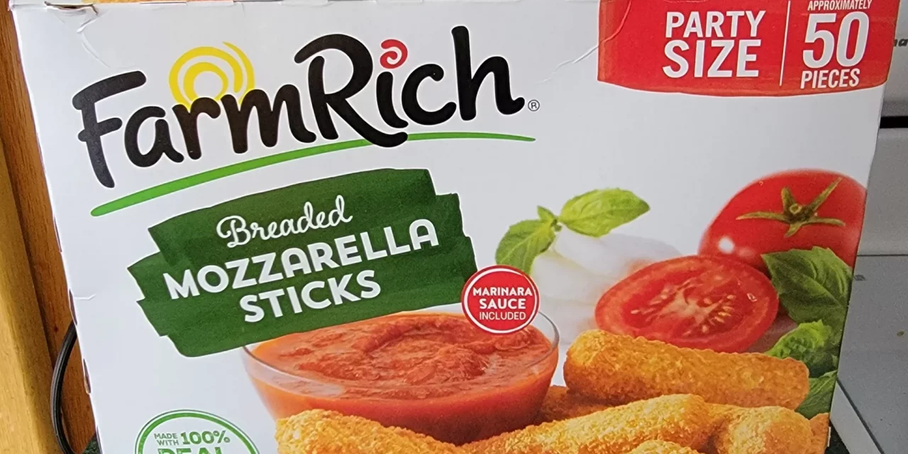 Farm Rich Breaded Mozzarella Sticks – Food Review